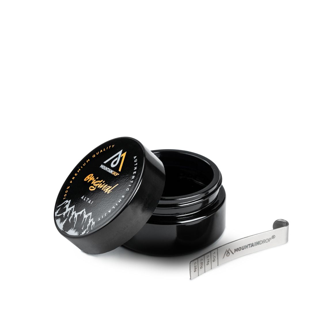 Mountaindrop Himalayan shilajit jar