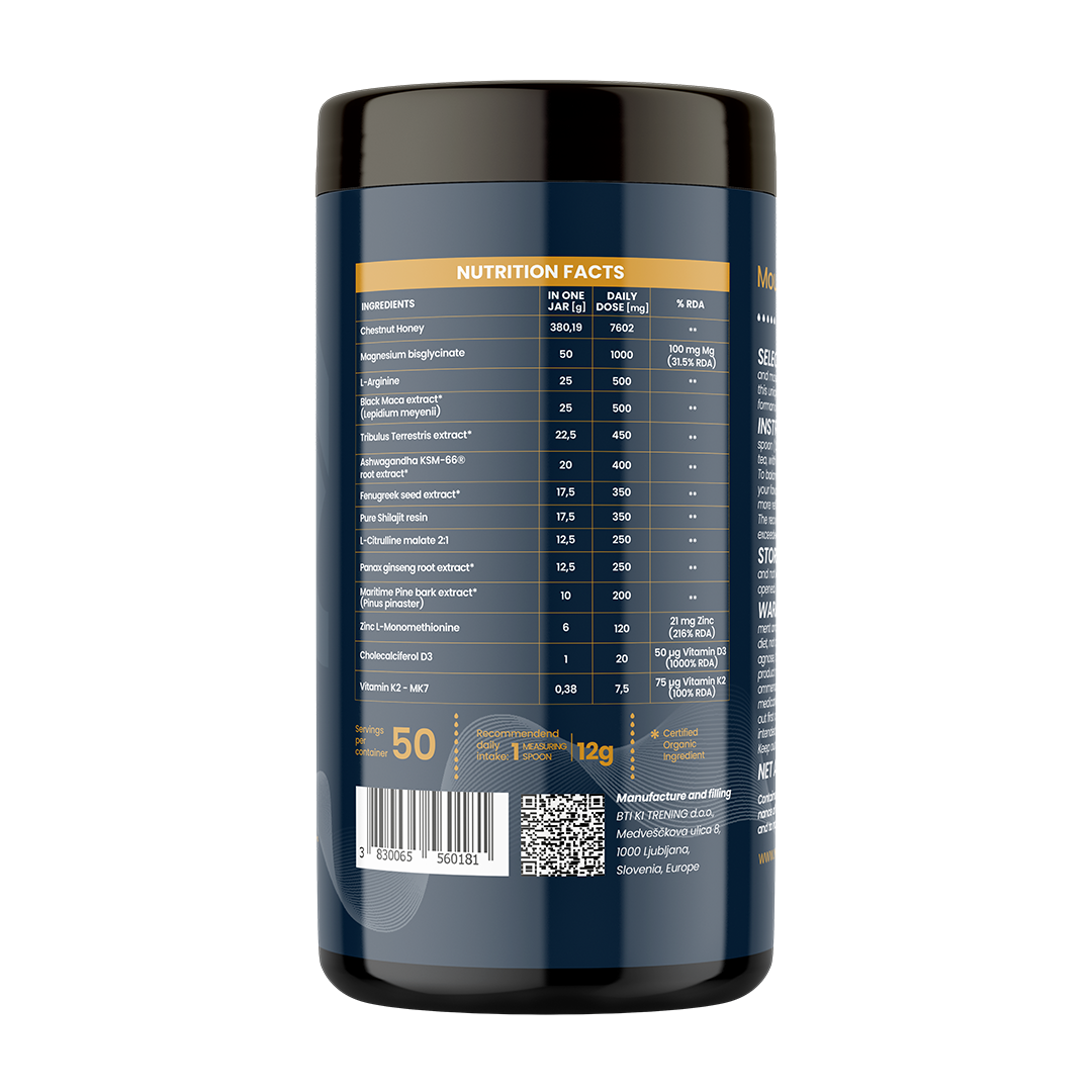 Mountaindrop® Prime: Natural Testosterone Booster 600g