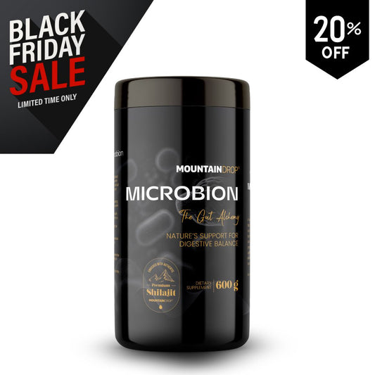 Mountaindrop® Microbion: Natural Blend for Gut Alchemy