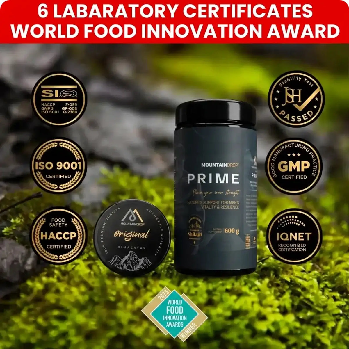 Prime + Himalayan Shilajit (45g)