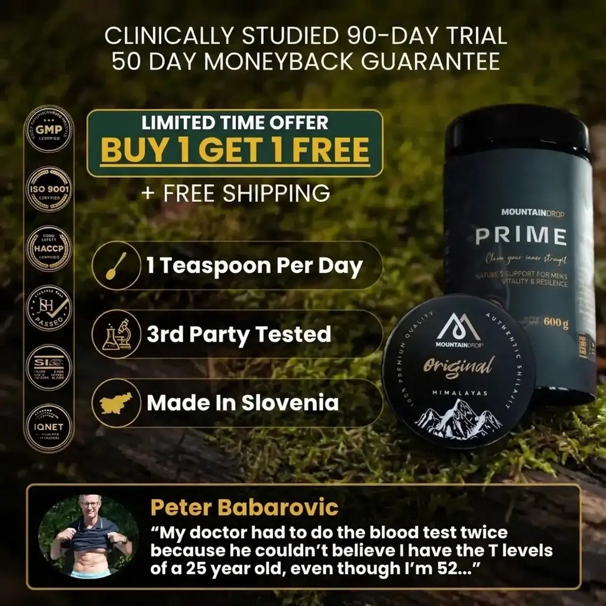 Prime + Himalayan Shilajit (45g)