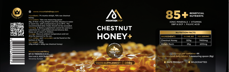 chestnut-honey-label