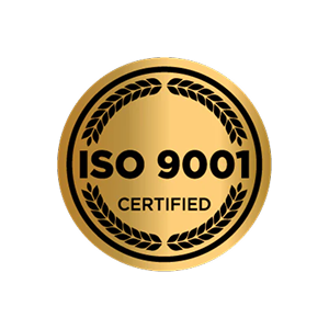 ISO 9001 certified