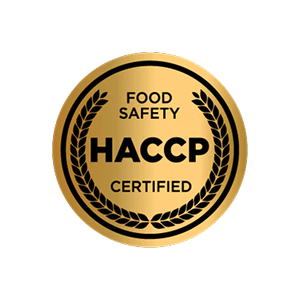 HACCP certified