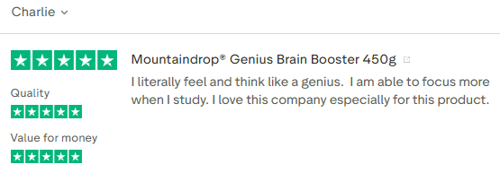 Charlie: a verified customer review of Genius
