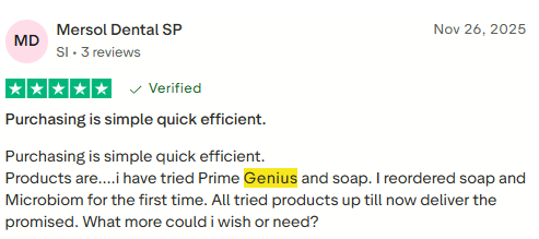 Marcos Daniel: a verified customer review of Genius