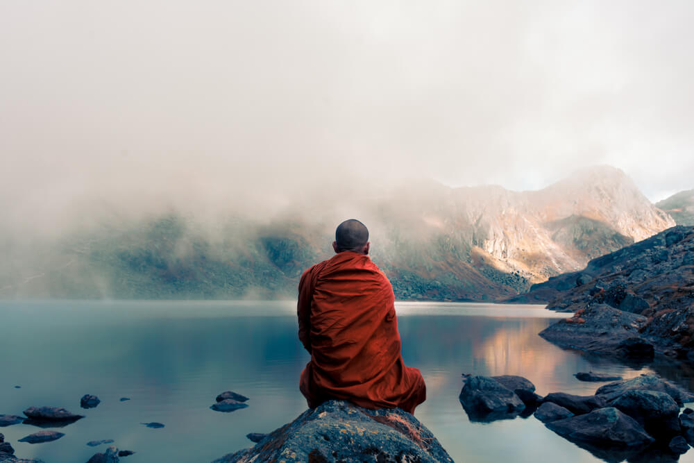 Himalayan monk