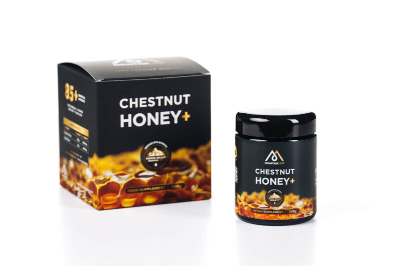 Mountaindrop® Chestnut Honey+ 350g - Obrázok 4