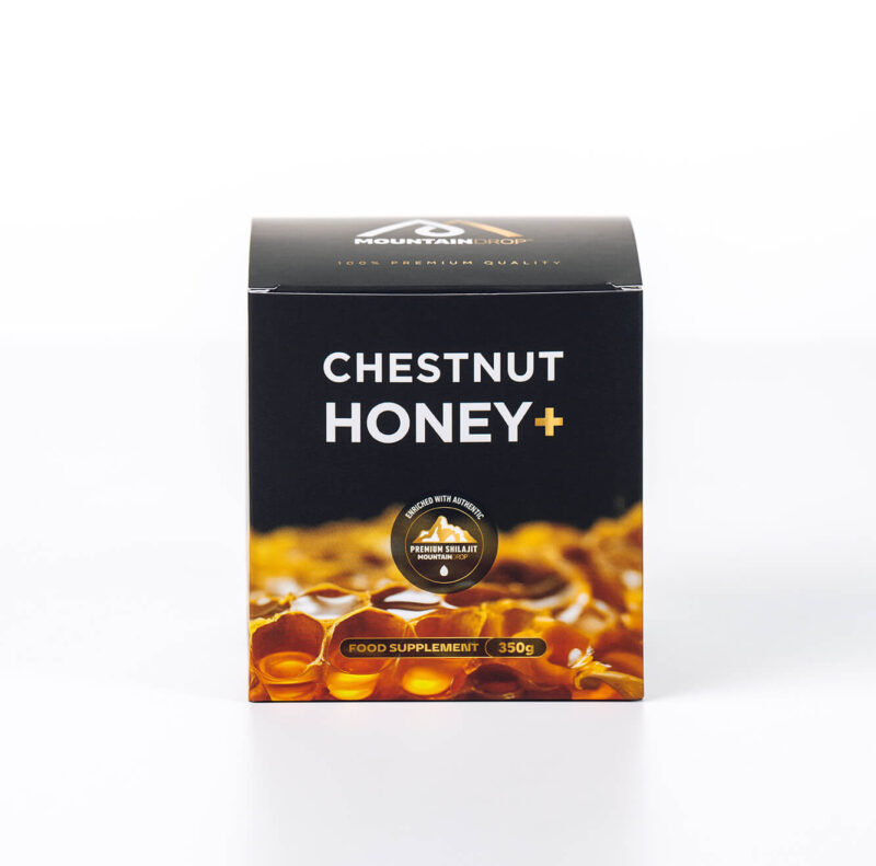 Mountaindrop® Chestnut Honey+ 350g - Obrázok 2