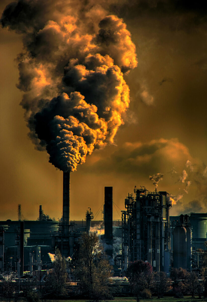 pollution with heavy metals